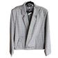 Vintage 80s Mens Gray Blazer by Gabrielle NWT (Deadstock)