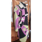 Vintage 90s Geiger Austria Boiled Wool Coat Abstract Geometric Mosaic