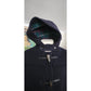 Vintage 1990s Mens Duffle Coat Lands End Navy Blue Wool Hooded w/Toggle Closure
