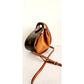 Vintage Paco Garzon Shoulder Bag Brown Tooled Leather