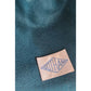 Vintage 1970s Teal Blue Wool Hat w/Large Feather by Gotham NWT