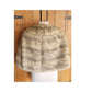 Vintage 1950s Silver Mink Fur Wrap Stole by Hoffman-Morton