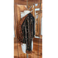 Vintage 90s Sandy Starkman Bohemian Crochet  Embellished Fringe Jacket Art to Wear