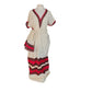 Vintage Handmade Ethiopian Traditional Costume Coptic Eritrean Habesha Dress Scarf Folk Ethnic