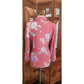 Vintage 80s Ungaro Parallèle Blazer Pink Floral Cotton Print Jacket