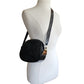 Vintage 60s Mod Black Purse Patent Leather Convertible Shoulder Bag