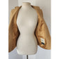 Vintage 70s Beige Blazer Camel Wool Gino Rossi /Petite S