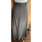 Vintage 90s Laura Ashley Long Skirt Brown Wool