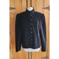 Vintage 80s Black Velvet Jacket Blazer Boutique Europa