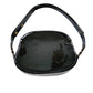 Vintage 60s Mod Black Purse Patent Leather Convertible Shoulder Bag