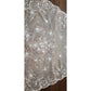 Vintage 1950s Brussels Lace Bridal Veil Wedding Mantilla Fingertip Length