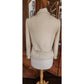Vintage 60s Marshall Field & Company Cream Wool Peplum Jacket