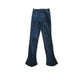 Vintage Y2K TOM FORD GUCCI Pants Black Stretch Flared Leg Side Zippers Low Rise