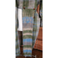 Vintage 1980s Thierry Mugler Dress Plaid Linen w/ Fringe Wrap Style Midi