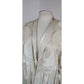 Vintage 80s Cream Blazer Oversized Artisinal Jacket w/Applique by Marilu / L