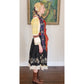 Antique Slovakian Folk Costume COMPLETE Kroj Piesteny Wedding Outfit Blouse Skirt Vest Cap Belt