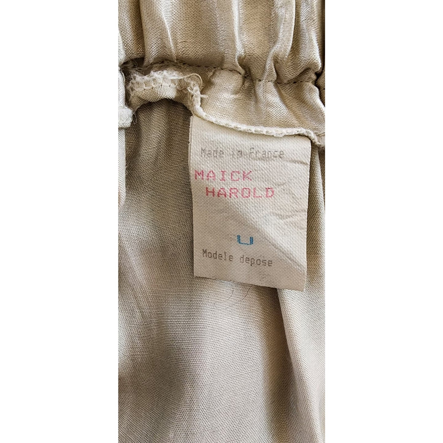 Vintage 80s Long Velvet Skirt Maick Harold, Asymmetrical w/Lace, Beads