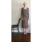 Vintage 1970s Missoni Knit 2 Piece Tunic + Skirt Set Striped Zigzag Suit I Magnin / Medium