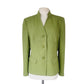 Vintage 90s Lime Green Blazer by Kasper