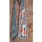 Vintage 40s Mens Tie Modernist  Abstract Print Cutter Cravat Original Kraft's