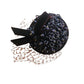 Vintage 1950s Hat Chanda Brown Beaded Velvet Asymmetrical Fascinator Bonwit Teller