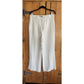 Vintage 2000s Max Mara Weekend Linen Pants White Trousers / Medium