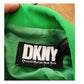 Vintage 90s DKNY Women's Green Single Button Blazer Jacket