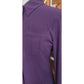 Y2K Prada Silk Blouse Purple Long Sleeve Single Pocket Button Down
