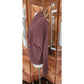 Vintage 1980s Gap Cardigan Sweater Chunky Brown Cable Knit  Shetland Wool