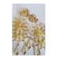 Vintage 80s Oversized Earrings Gold Snowflake Starbursts