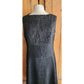 Vintage Y2K Anett Rostel Black Dress Micropleating