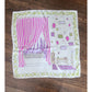 Vintage 1950s Emilio Pucci Scarf "Villa Toscana" 1957 Archival Documented Italian Interior Curtain Window Frames