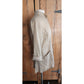 Vintage 90s Jil Sander Pant Suit Beige Ramie Nehru Jacket + Slacks