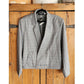 Vintage 80s Mens Gray Blazer by Gabrielle NWT (Deadstock)