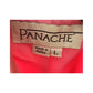 Vintage 90s Pink Jacket Short Trench Coat Belted Panache