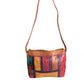 Vintage 80s Shoulder Bag Patchwork Leather Carlos Falchi