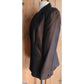 Vintage 1990s ESCADA Blazer Brown Bronze Metallic Jacket / Large