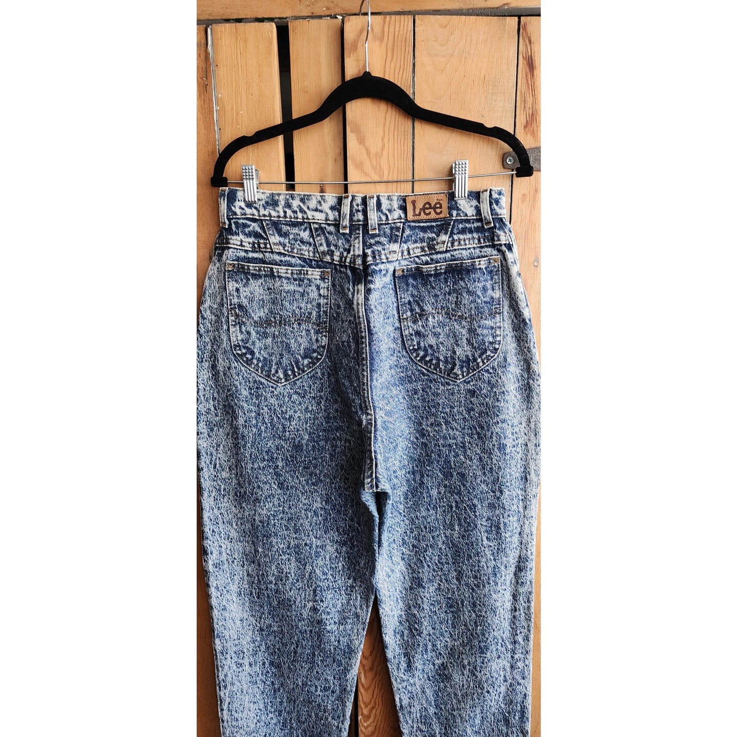 Vintage 80s Lee Riders Jeans Acid Wash Blue