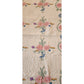 Vintage 30s 40s Quilt Appliqué Floral Bouquet with Swag Border Cheddar Cotton