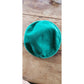 Vintage 60s Green Hat Velour Tam Beret Mod Style