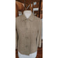 Vintage 60s Beige Knit Jacket Blazer Cardigan Stye / M