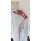 JOHNNY WAS Tunic Top Shirt Light Blue w/Embroidery Long Sleeve