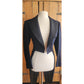 Vintage 30s Mens Tuxedo Tailcoat Black Evening Jacket
