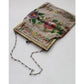 Antique 20s Beaded Bag Floral Pattern Art Nouveau