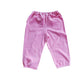 Vintage 80s Sonia Rykiel Pants Pink Velour Culottes Short Cropped Knee Length