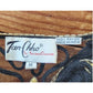 Vintage 80s Tan Chho Duster Sheer Coat Beaded Sequined Embroidered Evening Jacket Black Gold