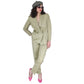 Vintage 80s Designer Pant Suit Pale Green Linen Collectible Gold Giorgio Sant Angelo