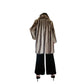 Vintage 1970s Fur Coat Brown Silver Raccoon Revillon S/M