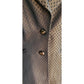 Vintage 1990s ESCADA Blazer Brown Bronze Metallic Jacket / Large