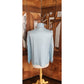 Vintage 70s St John Santana Knit Suit Baby Blue w/Blouse RARE